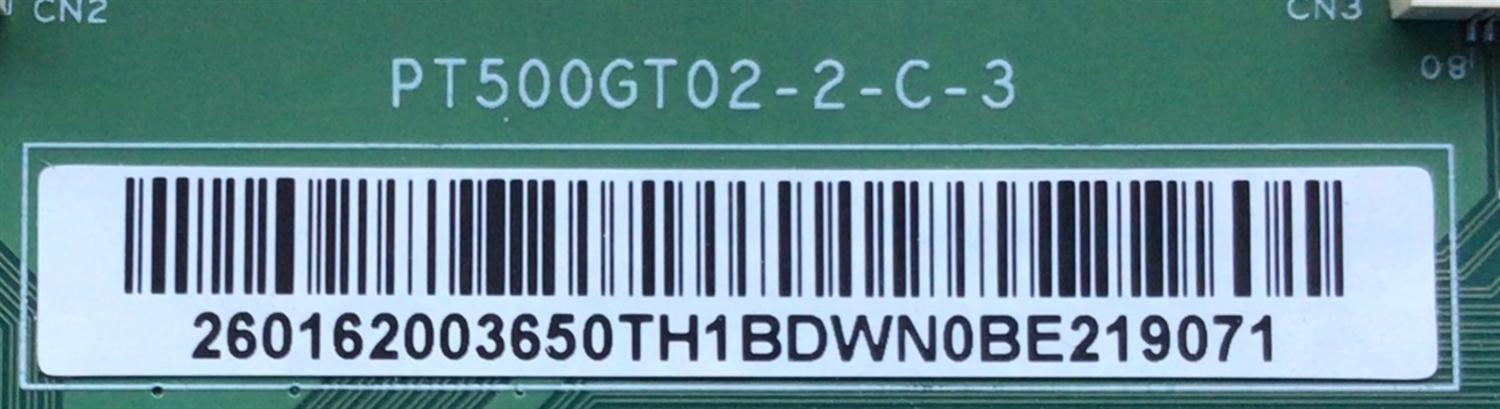 KIT DE TARJETAS PARA TV LG / MAIN EBU65841704 / EAX69083603 / FUENTE EAY65769221 / EAX69057001 / LGP50T-20U1 / T-CON 260162003650 / PT500GT02-2-C-3 / PANEL NC500DQE-VHHXA / DISPLAY  PT500GT02-2 / MODELO 50UN7000PUC.BUSULJM - Imagen 3